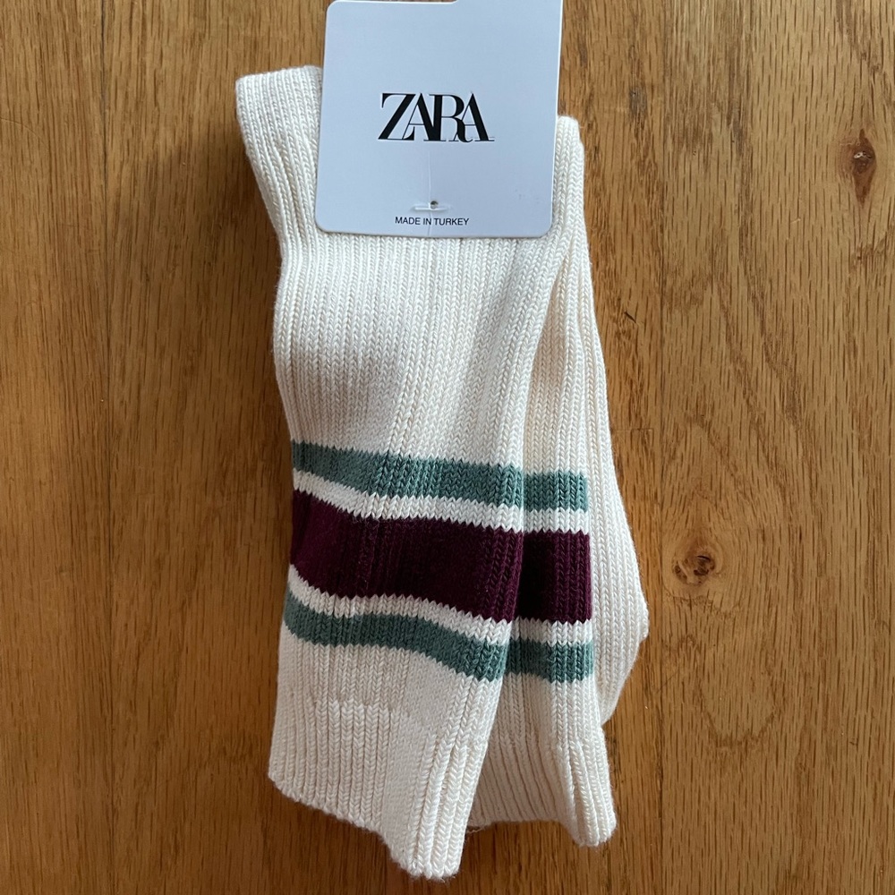 Zara Striped Socks